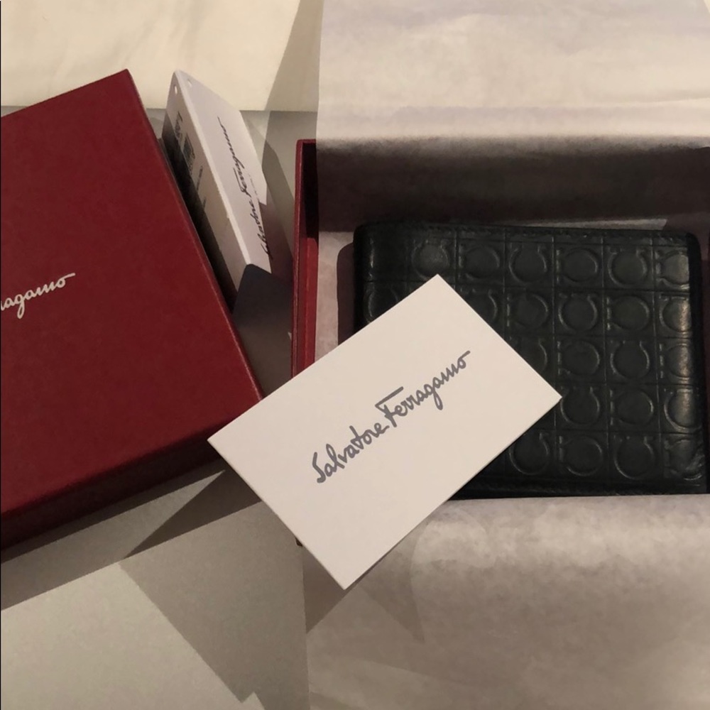 Salvatore ferragamo bifold wallet